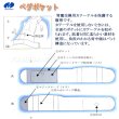 画像2: 胃ろうチューブ抜去防止用腹帯ペグポケット（2枚入） (2)