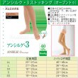 画像1: アルケア アンシルク3ストッキング(つま先なし）【40hPa/30mmHg】 (1)