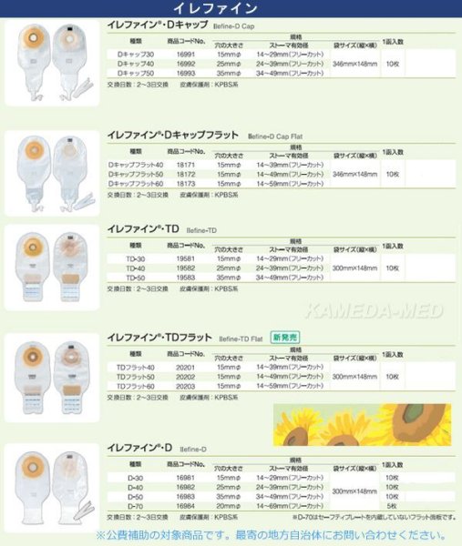 画像1: イレファイン　（イレオストミー用ワンピース　パウチ） (1)