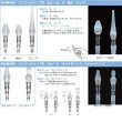 画像2: ブルークロス 鼻水吸引用　 シリコンオリーブ管　みえーる（小OL-S・極小OL-SS・ロングOL-L12） (2)