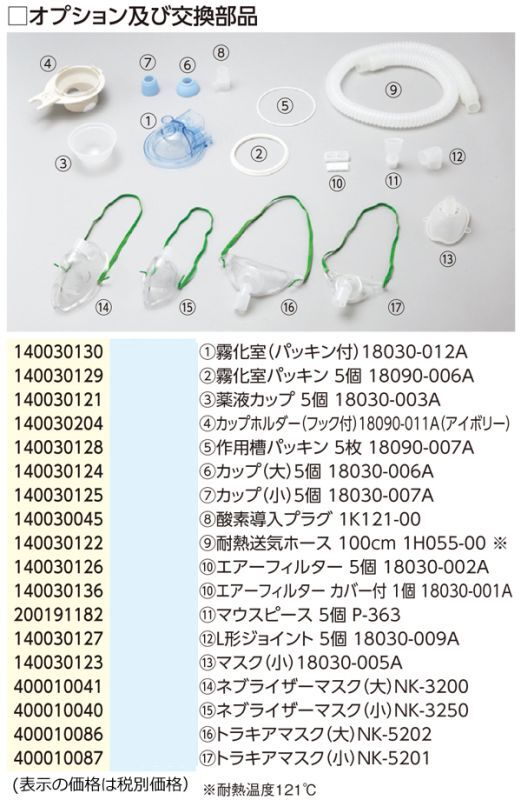 超音波ネブライザー コンフォートオアシス  KU 200